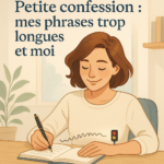 Petite confession : mes phrases trop longues et moi